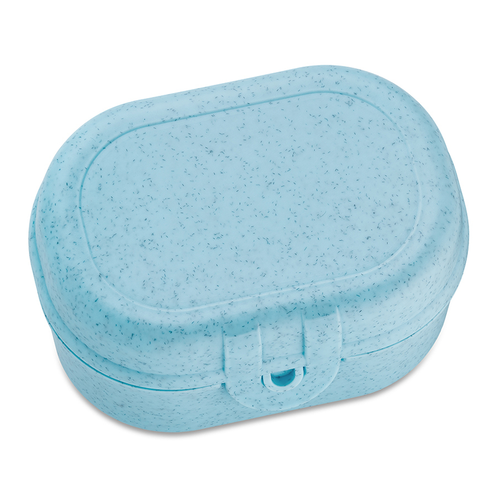 Ланч-бокс pascal, organic, 9,6х5,2х7 см, голубой