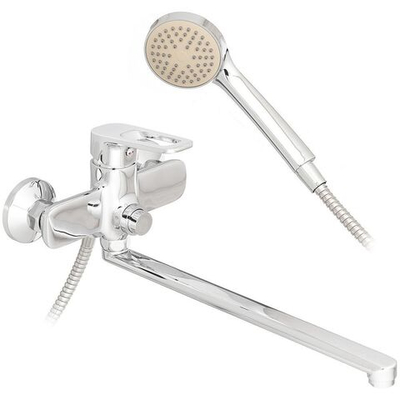 Смеситель для ванны, Frud, с картриджем, хром, R22122