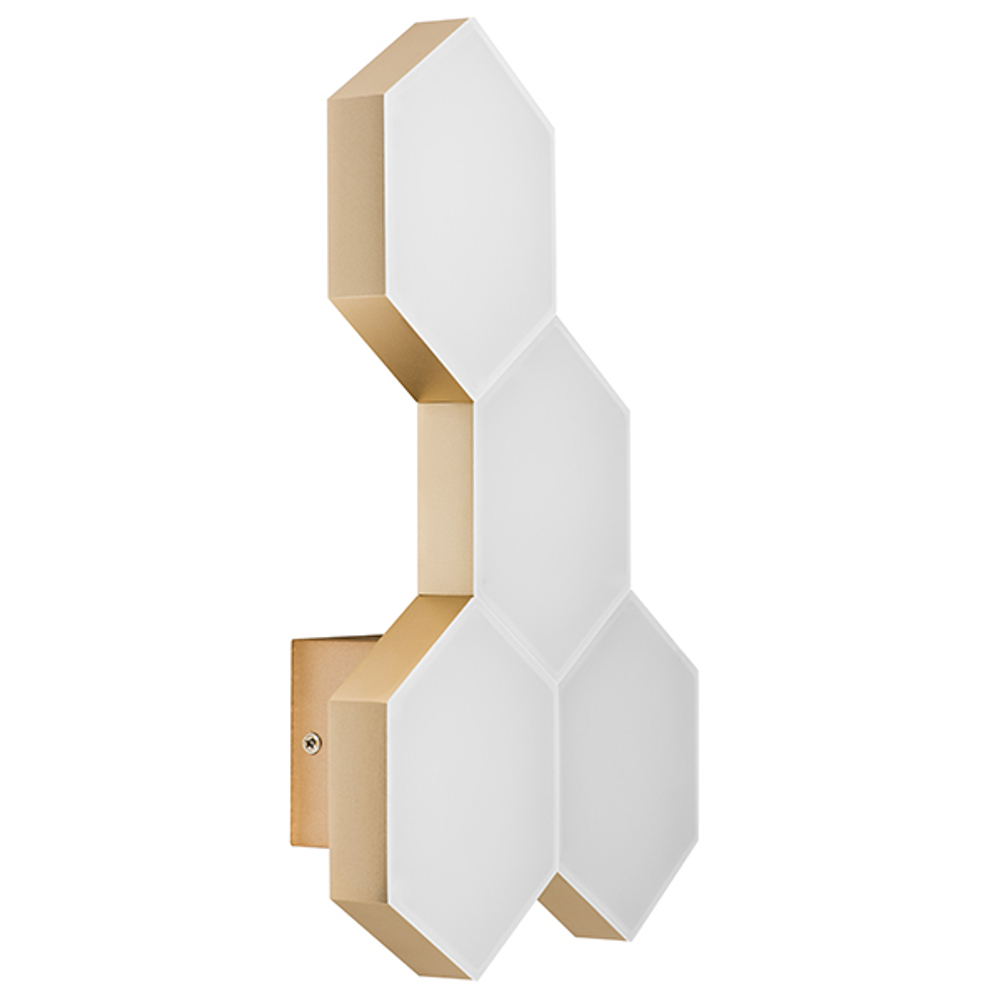 750643 Бра FAVO LED-20W 960LM ЗОЛОТО 4000K