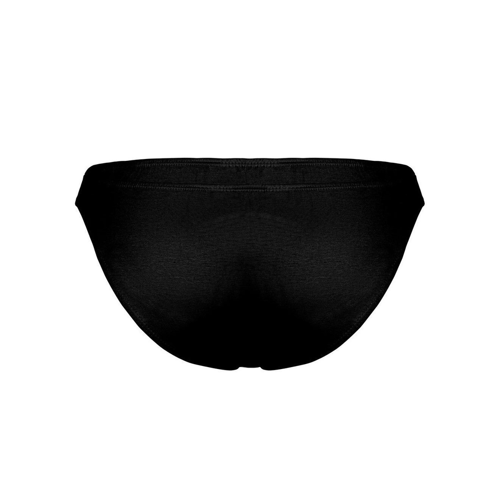 Черные бамбуковые трусы-слипы (Размер: XL) (Цвет: черный)