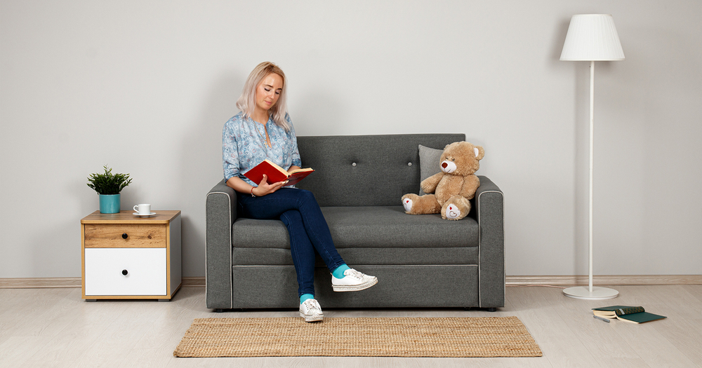 Диван кровать Найс, Серый