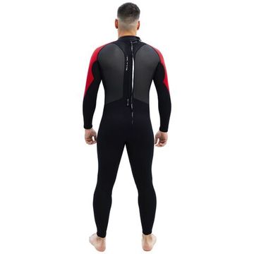 Гидрокостюм Marlin Bali man черный/красный 2 мм