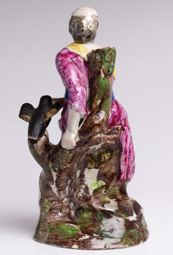 Апостолы Петр и Павел. Парные статуэтки.  Англия, Стаффордшир / Staffordshire, кон. 18в.