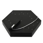 Светильник LED ЭРА Geometria SPO-122-B-40K-066 Hexagon 66Вт 4000К 5300Лм IP40 800*800*80 черный подвесной