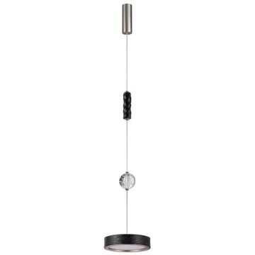 5451/32LB L-VISION ODL_EX26черный/никель/металл/керамика/хрусталь/акрил Подвес LED x 32W 2000К/3000K/4000K/переключ. RIVERA