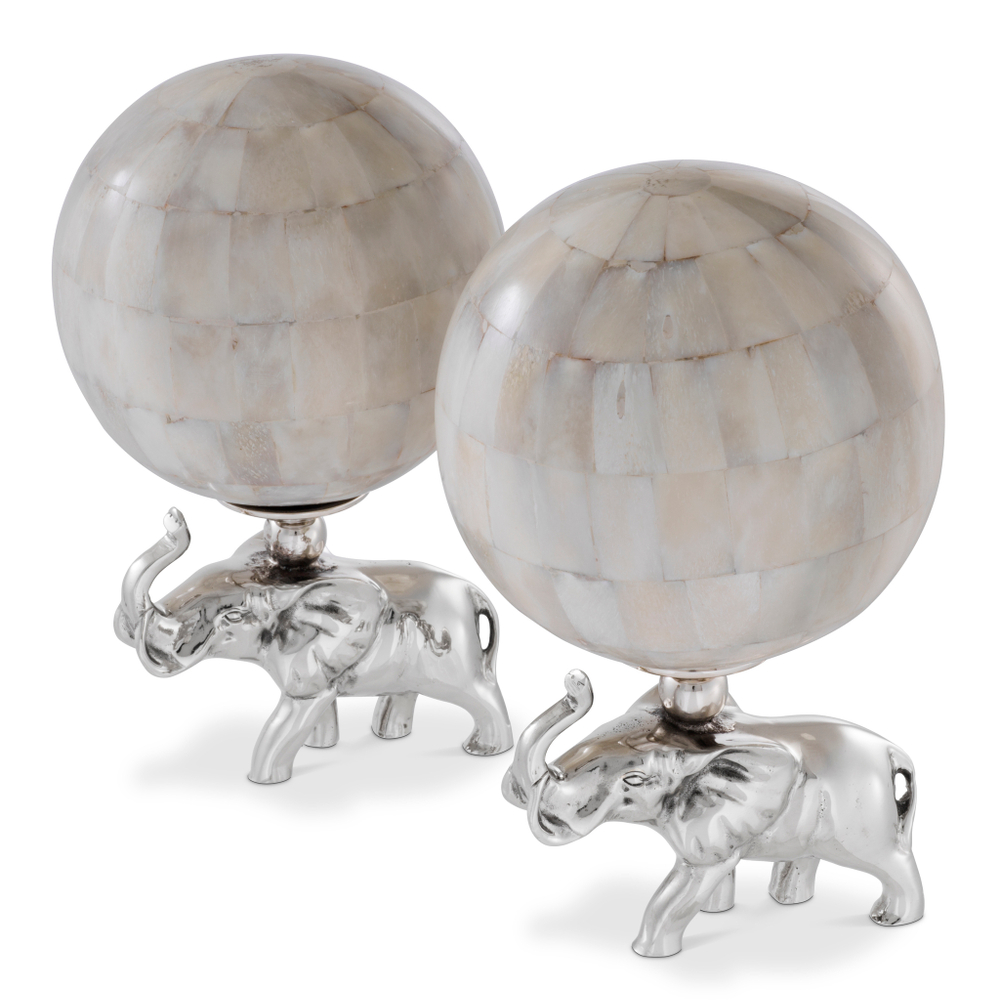 Декор Object Elephanti set of 2 арт.110443