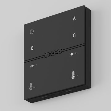 Беспроводная панель управления освещением DRC034-8-B черный Управление светом Smart home Мaytoni