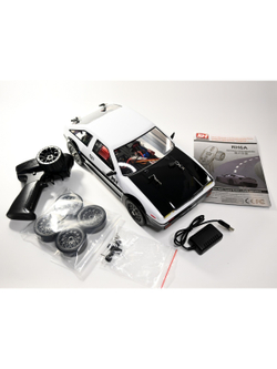 Радиоуправляемая машина для дрифта Remo Hobby RACING & DRIFT (бело-черная) 4WD 2.4G 1/14 RTR