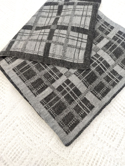 Шарф Ш525-03/34 серый/ антрацит