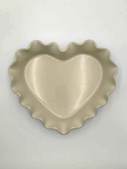 Форма для выпечки керамическая 33х29 см. Сердце