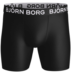 Мужские боксеры спортивные Björn Borg Performance Boxer 2P - black
