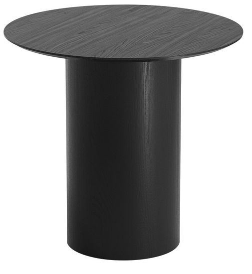 Стол обеденный Type D 80 см основание D 39 см (черный)