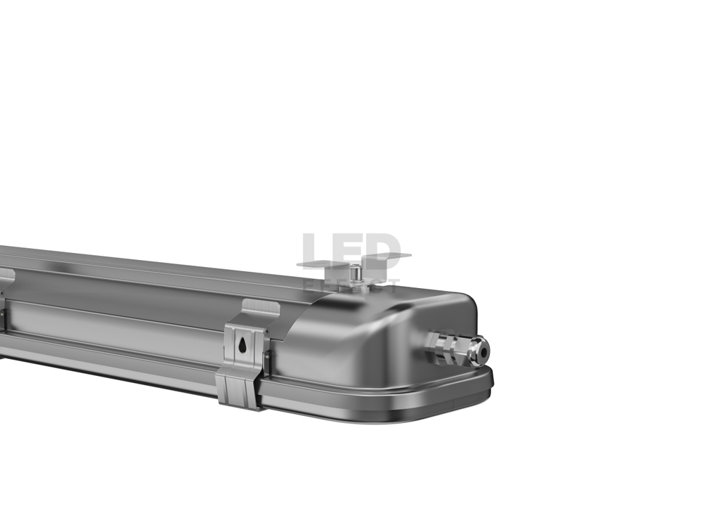 Светильник LED ДСП МЕТАН 53Вт 7800лм 5000К IP65 КСС Д 1283х165х75мм LED Effect