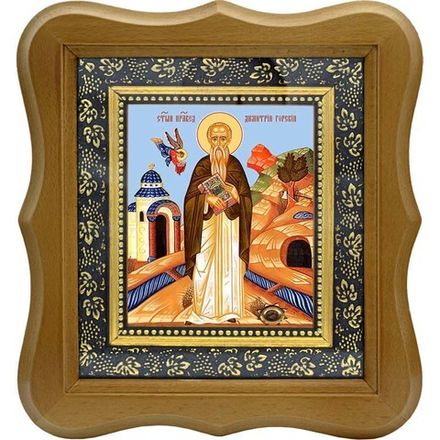 Димитрий Горский праведный. Икона на холсте.