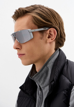 Спортивные очки 100% Eastcraft / Soft Tact Stone Grey / HiPER Crimson Silver Mirror Lens