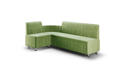 Кухонный уголок со спальным местом Каприччио 022 антивандальный флок зеленый дерево