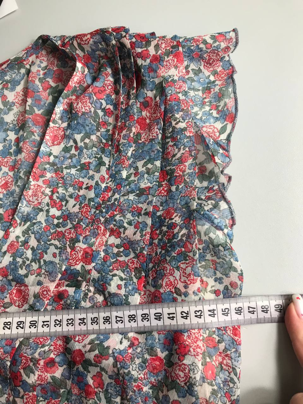 Топ LIME с цветочным принтом 48 размер, новый