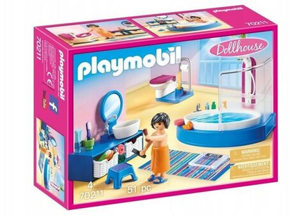 Конструктор Playmobil Dollhouse - Ванная комната - Плеймобиль 70211