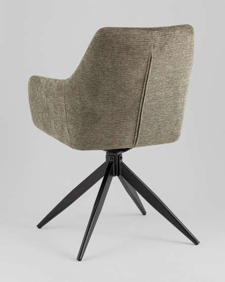 Крутящийся стул Kenton серо-зеленый