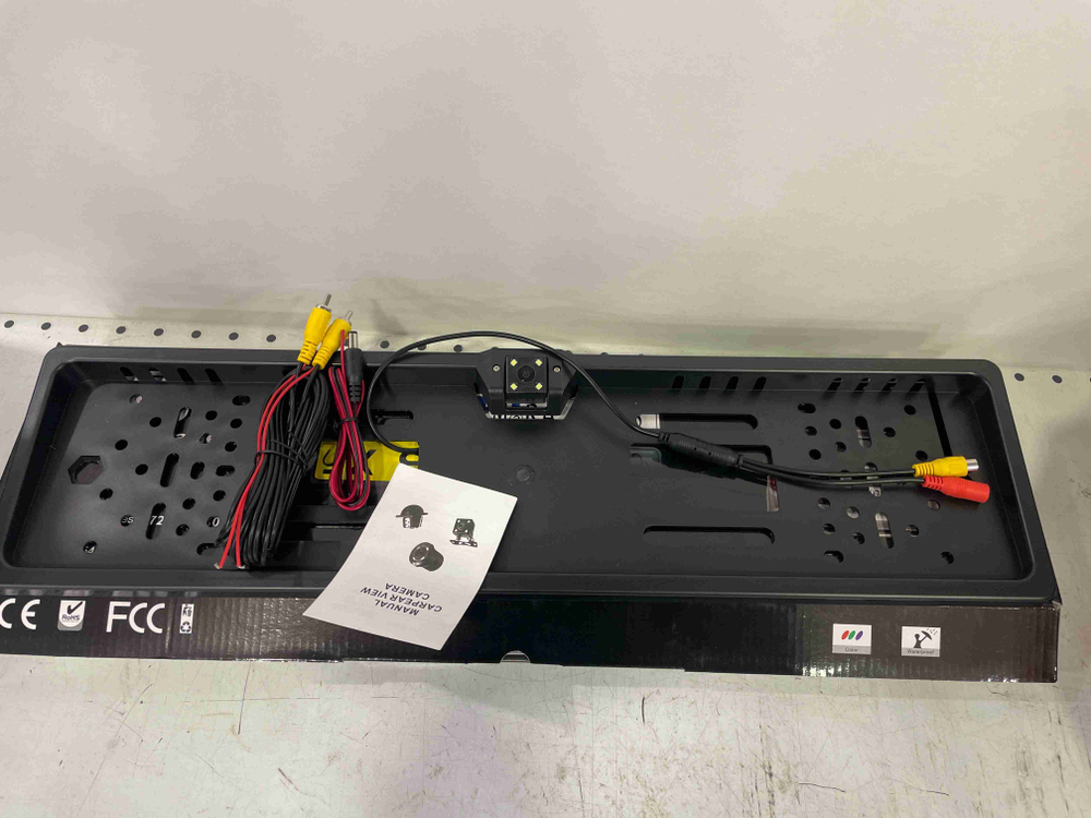 TDS TS-CAV30 Рамка для номера с камерой (1280*720)