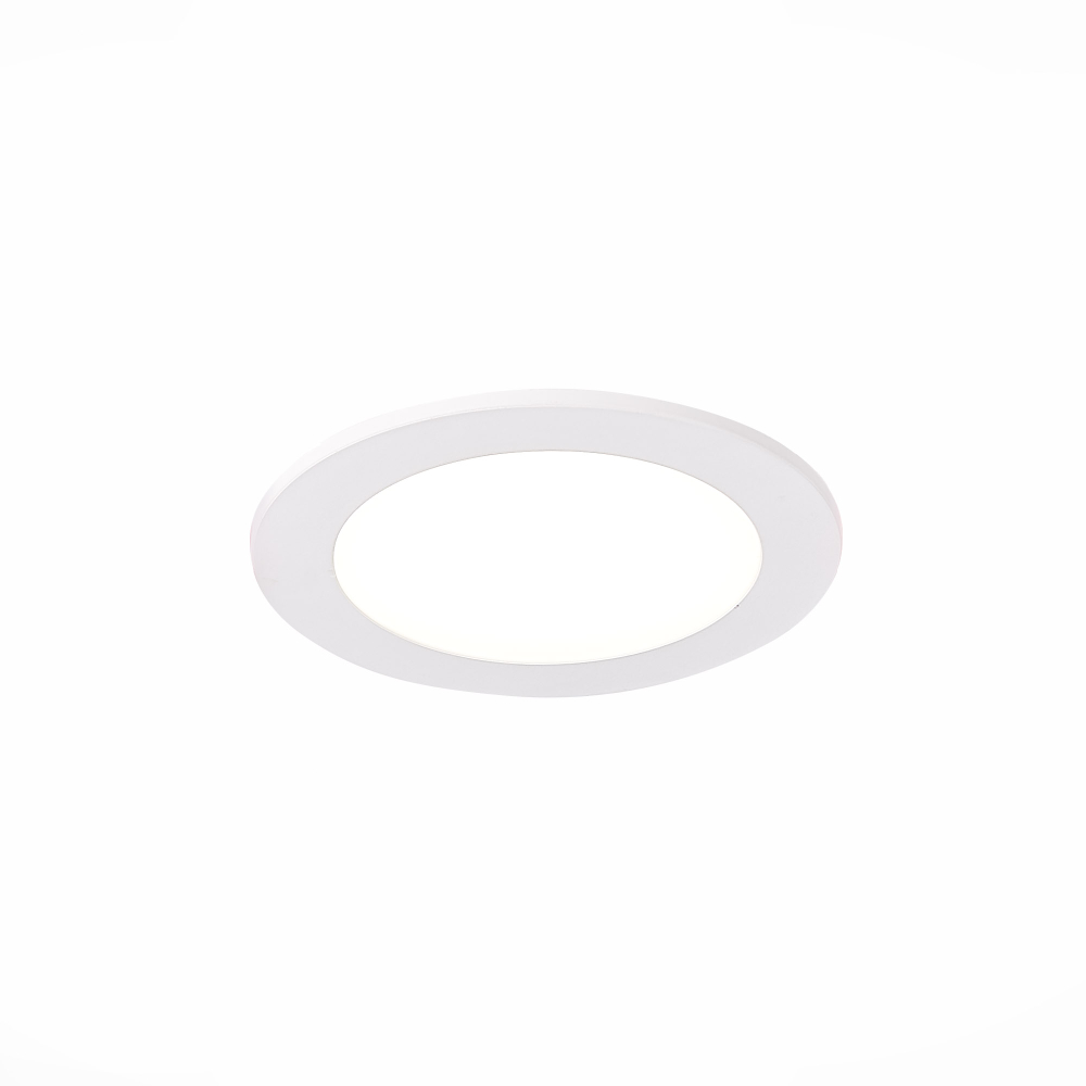 ST212.508.05 Св-к встр. Белый LED 1*5W 3000K/4000K/6000K 375Lm Ra80 110° IP20 D92xH30 220-240V