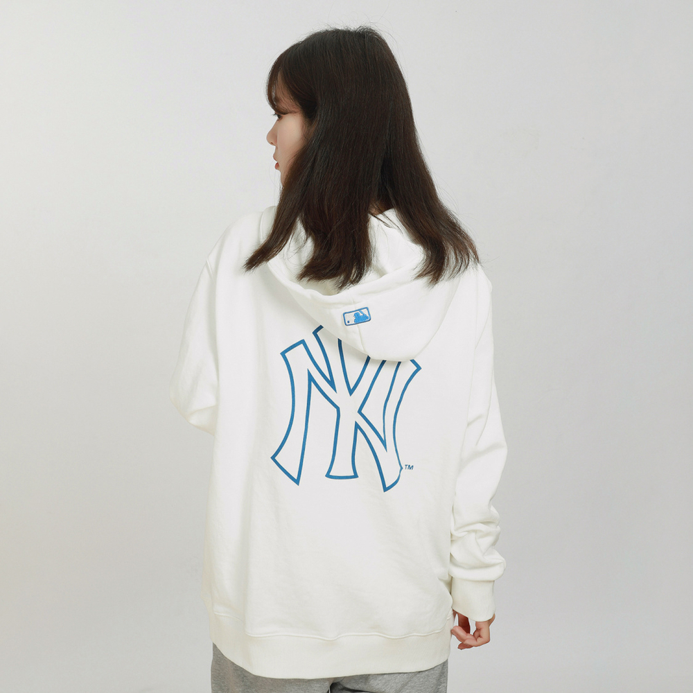 MLB NY Yankees Hoodie x Disney Donald Duck, 3AHDD1014-50IVS