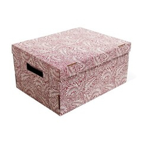 Коробка для хранения "Мелисса" 370*280*180 бардовый