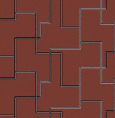 Обои с узором винтажной решетки FOL202