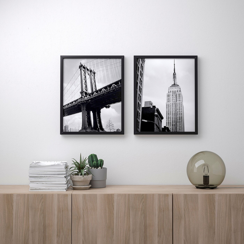IKEA BILD  (ИКЕА БИЛД)  -  Плакат, Городские виды I, 40x50 см