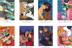 Раскраска по номерам Coloriages mysteres Disney - Love Stories, 128стр.
