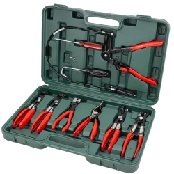 Набор щипцов для снятия и установки хомутов и шлангов 9пр., в кейсе RockForce##Rock FORCE RF-909G3