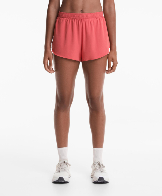 Oysho Шорты Light Touch Running для бега, коралловый