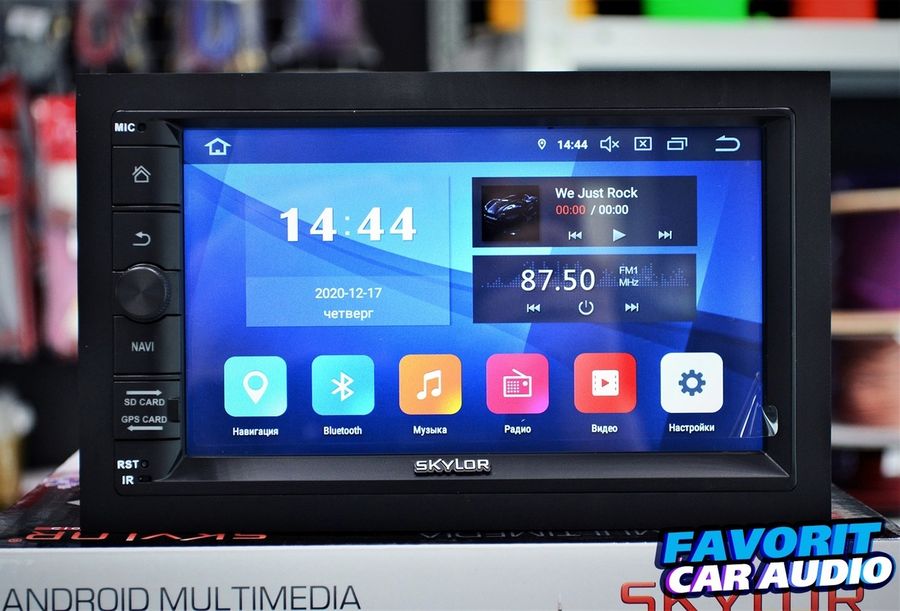 2DIN Г/У с операционной системой Android 10, а так же со встроенным звуковым процессором для более детальной настройки Вашей акустики