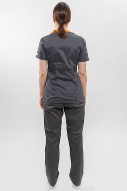 Медицинский топ Доктор Чехов, арт.5110 Pewter