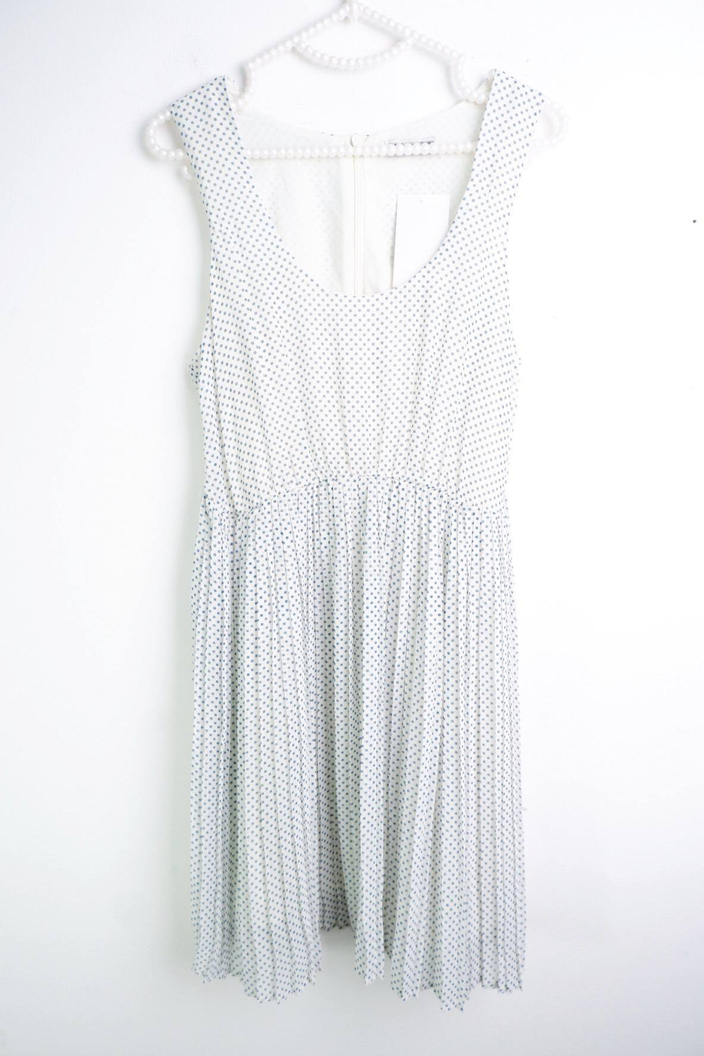 Платье Pull&Bear в мелкий горошек, маркировка М, визуально на 46 размер