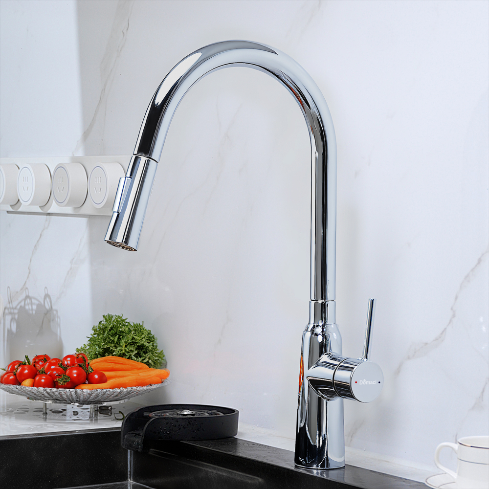 Смеситель для кухни Domaci Ливорно D90111CR хром