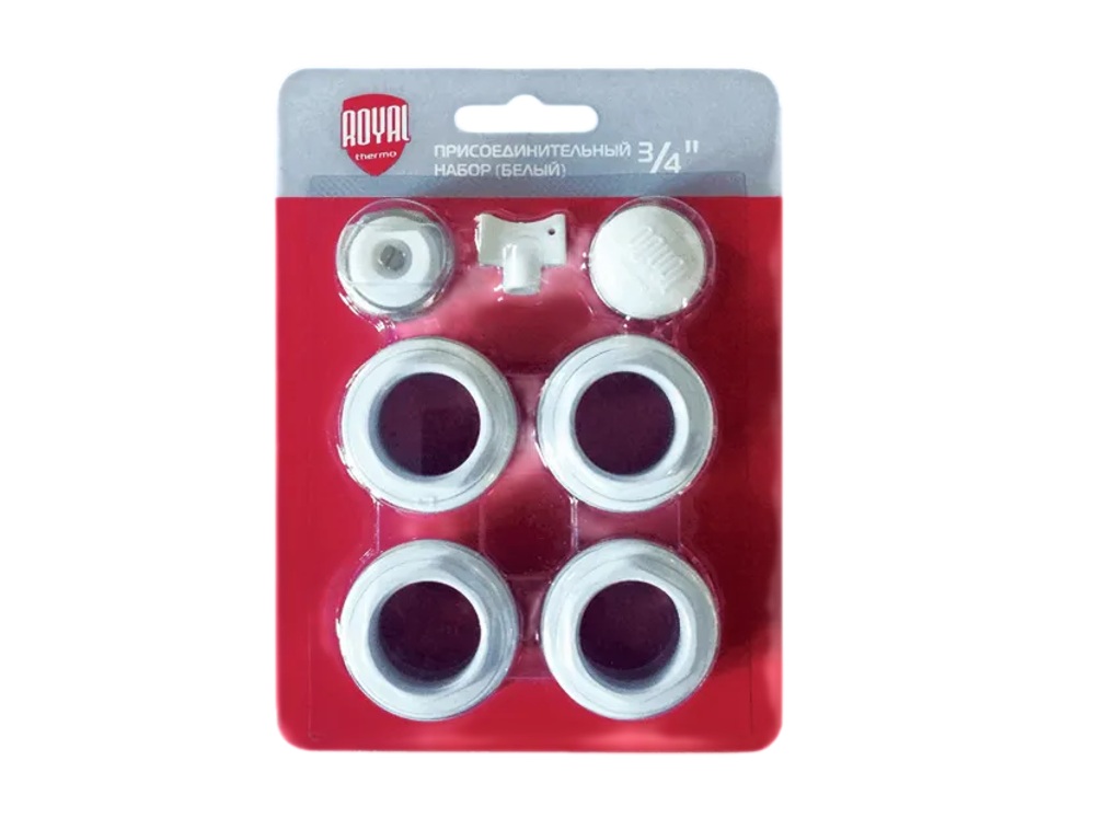 Монтажный комплект д/радиат Royal Thermo 3/4'' white
