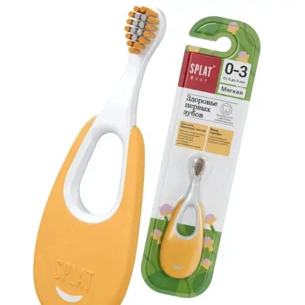 SPLAT зубн. щетка Baby д/детей 0-3 лет мягкая