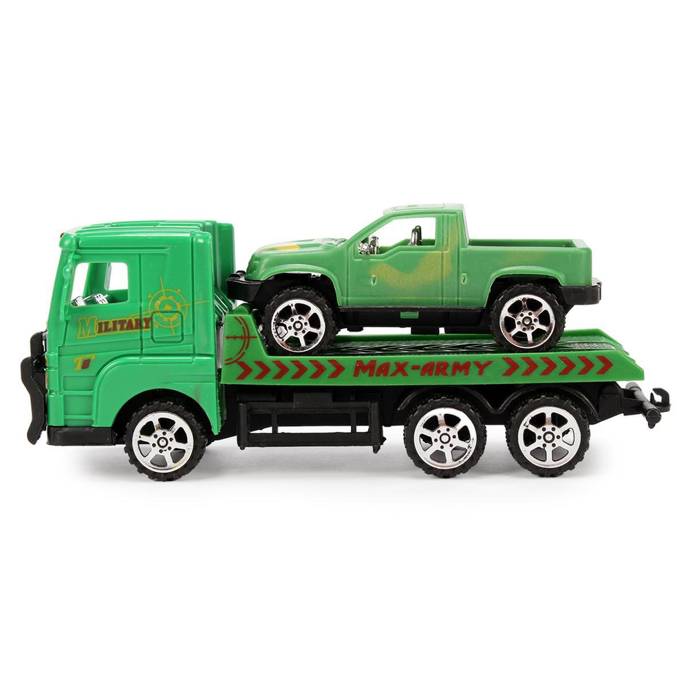 Автовоз ин. +машина, блистер 929-11C