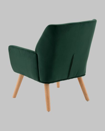 Кресло Райт тёмно-зелёный