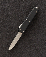 Автоматический складной нож SteelBro UTX-70 S/E Standart Stonewash 148-10 (черный) фронталка/выкидуха