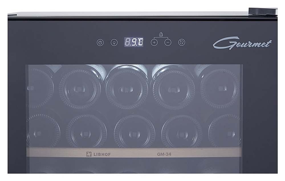 Винный шкаф Libhof Gourmet GM-34 black