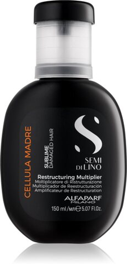Alfaparf Milano Semi di Lino Sublime Rescructuring Multiplier - концентрат для поврежденных волос /   150  ml  / GTIN 8022297072043