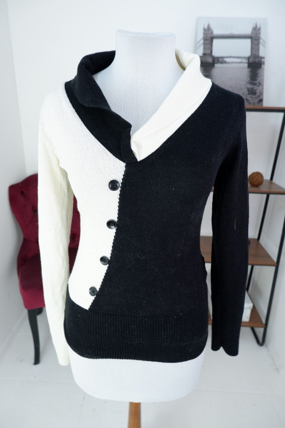 Джемпер BodyFlirt повседневный 42 размер