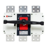 Рубильник-выключатель 1250A 3P c рукояткой управления для прямой установки PowerSwitch EKF