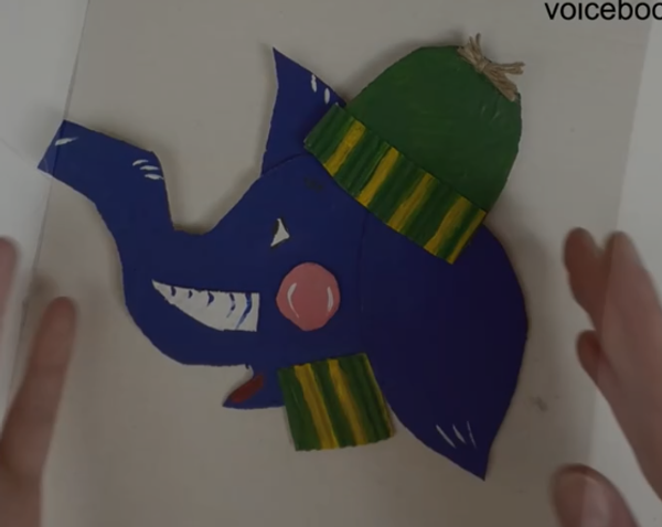 Делаем голову слоника из картона