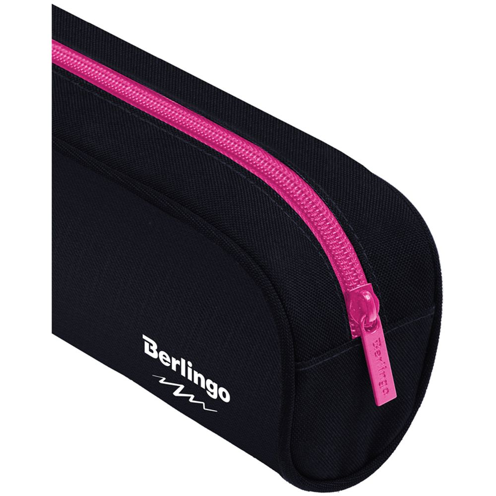 Пенал мягкий 220х75 Berlingo Pink zip, ткань