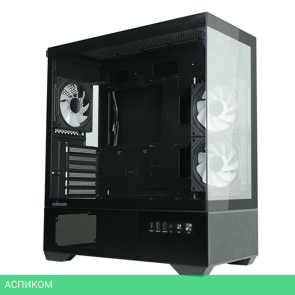 Корпус Zalman Chronix без БП Black