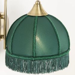 Citilux Базель CL407312 Бра с зелёным абажуром и выключателем