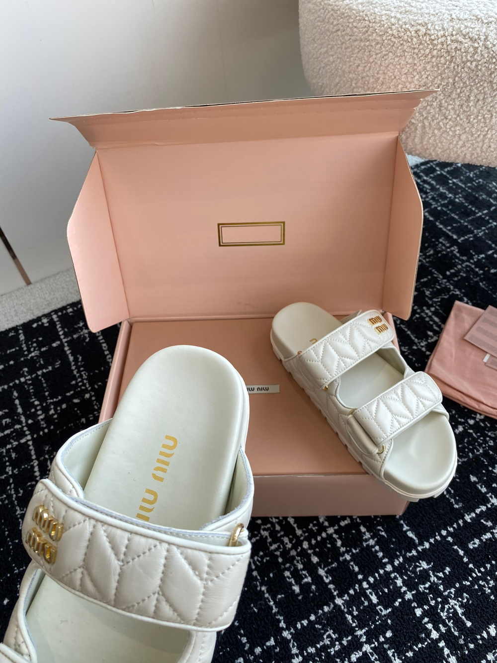 Miu Miu Slide (2 colors)